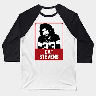 Cat stevens ~~~ 70s retro Baseball T-Shirt